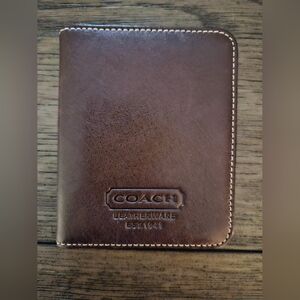 🤎Coach double window I.D. card holder‼️